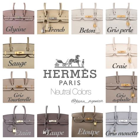 hermes nata bag|hermes handbags color chart.